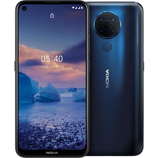 Buy Nokia 5.4 4GB 128GB -Blue at best price in Qatar.