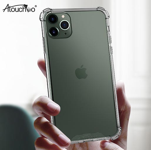 Atouch iPhone 11 Pro Anti-Shock Armor Clear Phone Case