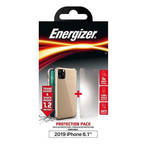 Energizer Protection Back Case And Screen Protector For iPhone 11 Pro