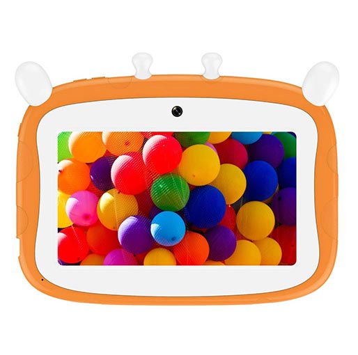 G-tab Q2 Kids Tablet, 1GB RAM, 16GB Memory, 7.0 inches Display, Android 9 (Pie)-Orange