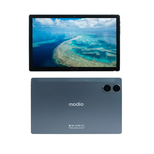 Modio M22 Dual Camera 10.1 Inch HD Display 6GB Ram and 128 GB ROM 5G Tablet Sim Card Support with Wireless Keyboard