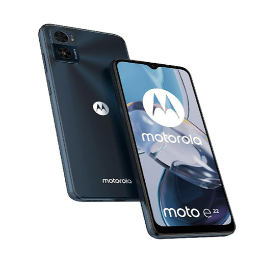 Motorola Moto E22 Dual Nano SIM 4G Smartphone, 4 GB RAM, 64 GB Storage