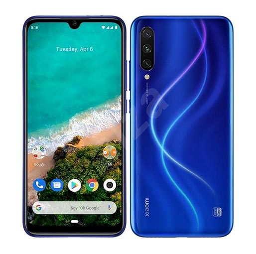 Xiaomi MI A3 128 GB BACK AND FRONT VIEW
